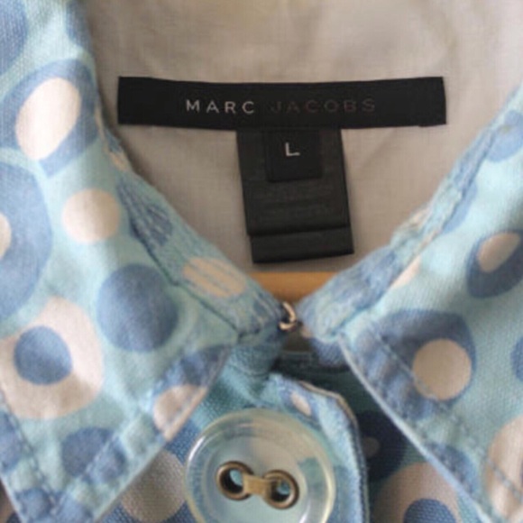 Vintage Marc Jacobs 60s inspired Mod Print Trench Coat - Picture 4 of 4